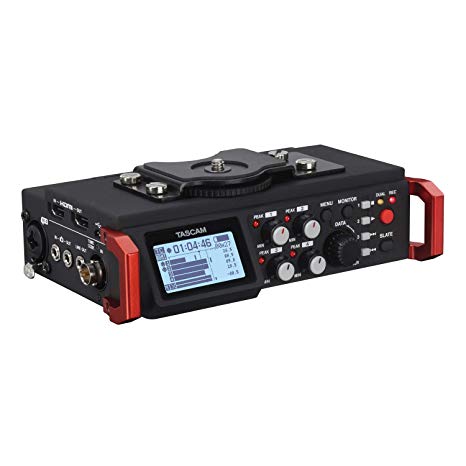 Tascam DR-701D 6-Track Portable Audio Recorder for DSLR Camera