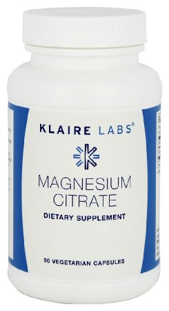 Klaire Labs - Magnesium Citrate 150 mg 90 Vcaps