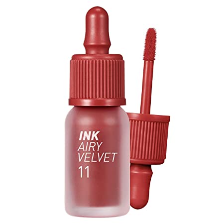Peripera Ink Airy Velvet (0.14 fl oz, 11 Full Red Brick)