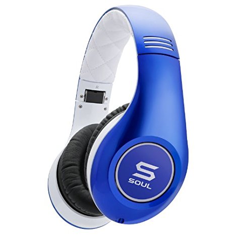 Soul by Ludacris SL300 Tim Tebow Elite Hi-Def Noise Canceling Headphones (Blue)