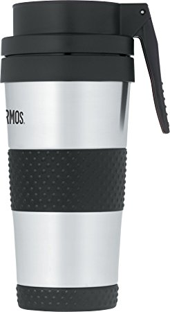 Thermos Vacuum Insulated 14 oz Travel Tumbler with Lever-Operated Lid