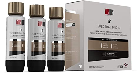 DS Laboratories Spectral DNC-N Solution for Thinning Hair (3 Month Supply) - Water Based Formula, Get Thicker & Fuller Hair