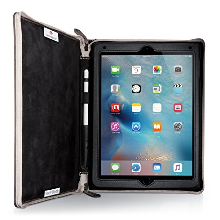 Twelve South BookBook for iPad Brown | Hardback Leather Case and Easel for 9.7-Inch iPad Pro