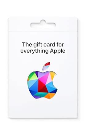 Apple Gift Card - App Store, iTunes, iPhone, iPad, AirPods, MacBook, accessories and more