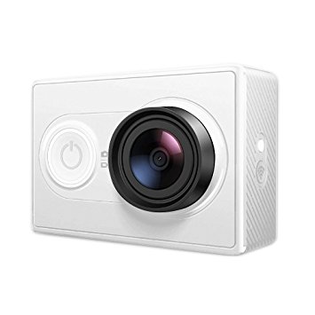 YI Action Camera 16MP HD Sport Camera Waterproof, 1080P/60fps 720P/30fps ,155 Wide Angle Sony Sensor, WiFi and Bluetooth, White