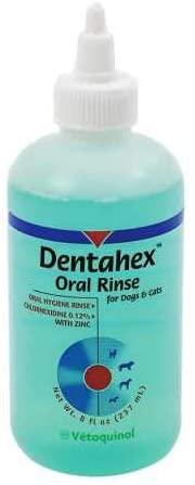 Vetoquinol Dentahex Pet Oral Hygiene Rinse, 8oz
