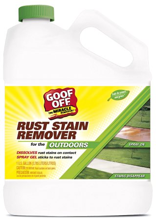 RustAid GSX00101 Goof Off Rust Stain Remover, 1 Gallon