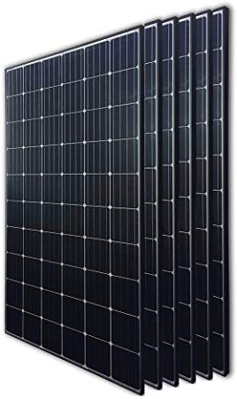 Renogy 6Pcs 300 Watt 24 Volt Monocrystalline Solar Panel 1800W for Off-Grid On-Grid Large Solar System, Residential Commercial House Cabin Sheds Rooftop, Multi-Panel Solar Arrays