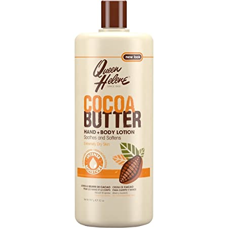 QUEEN HELENE Cocoa Butter Hand and Body Lotion 32 oz (Pack of 4)