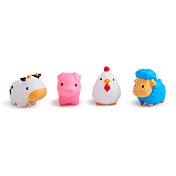 Munchkin Squirtin Bath Toy, Barn Buddies