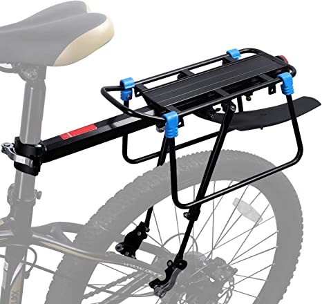 VStoy Pannier Rack for Bicycles, Adjustable Bike Rack, Bicycle Pannier Rack,Bike Back Rack, Maximum Capacity 50KG Panniers for Bike is Used for Cycling, Camping, and Travel Sports