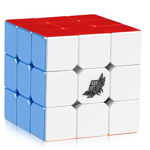 D-FantiX Mini Cyclone Boys 3x3 Speed Cube Stickerless Magic Cube 3x3x3 Puzzle Toys (40mm)