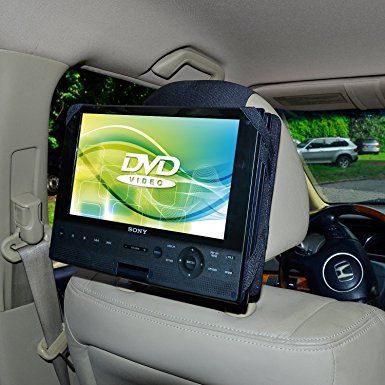 TFY Car Headrest Mount for Sony BDPSX910 Portable Blue-ray Player