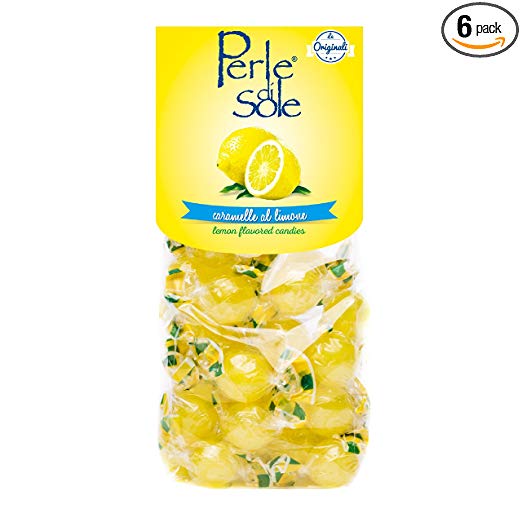 Perle di Sole Amalfi Lemon Drops (6 x 7.05oz Bag)
