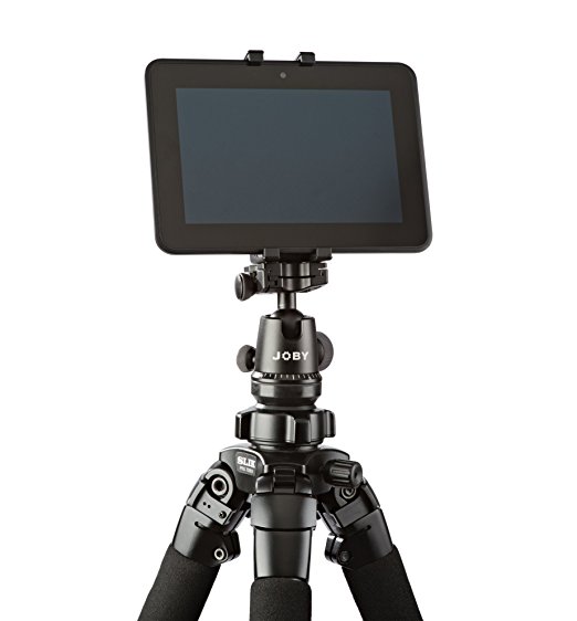 GripTight Mount for Small Tablets From JOBY – Attach Your Small Tablet to Any Tripod or Mount Using a ¼”-20 Screw