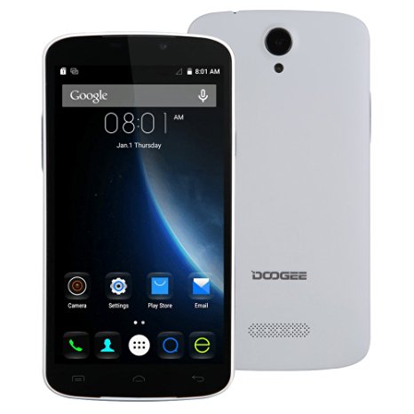 DOOGEE X6 Pro 4G FDD-LTE 3G WCDMA Smartphone 5.5" HD Screen 2GB RAM 16GB ROM Dual Cameras 2MP 5MP Customized UI for Greater Interaction Temperature of Touch Smart Gestures Wake Gesture