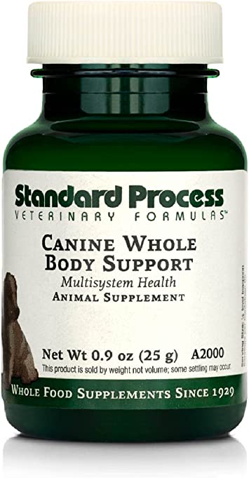 Standard Process - Canine Whole Body Support - Daily Supplement for Dogs - 25 Grams