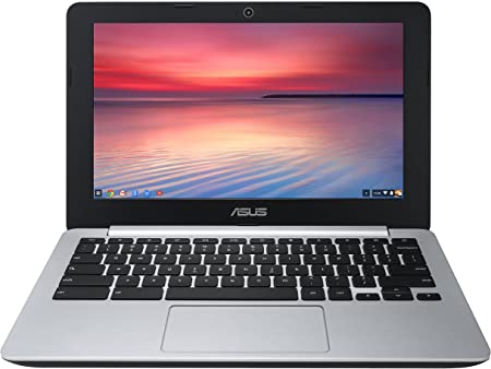 ASUS C200 Chromebook 11.6 Inch (Intel Celeron, 4 GB, 32GB SSD, Black/Silver)