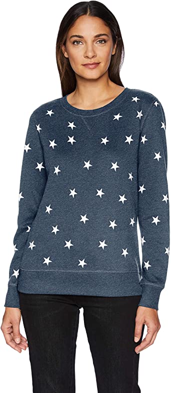 Amazon Essentials Women's French Terry Fleece Crewneck Sweatshirt