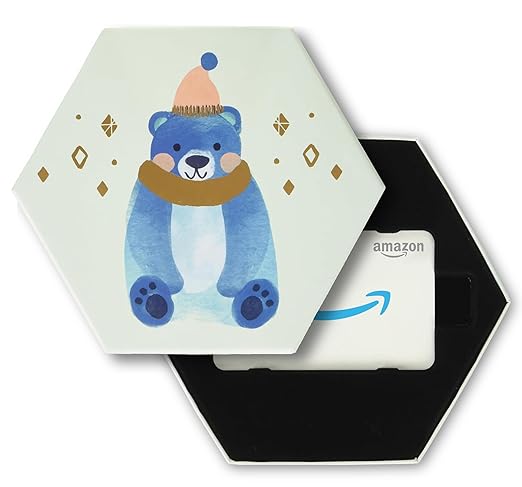 Amazon.com Gift Card for any amount in Pop-up Box - various designs