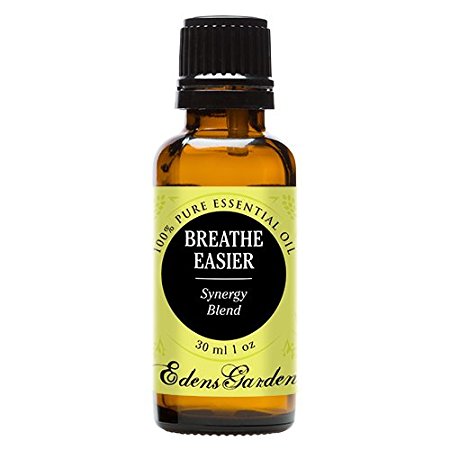 Breathe Easier Synergy Blend Essential Oil by Edens Garden (Peppermint, Rosemary, Lemon & Eucalyptus)- 30 ml