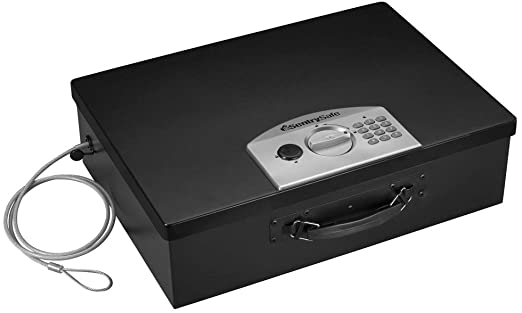 SentrySafe PL048E Electronic Security Box, 0.5 Cubic Feet (Black)