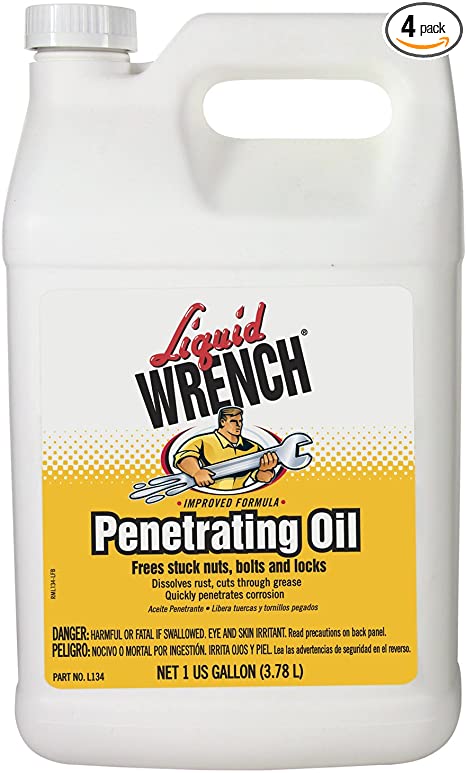 Liquid Wrench L134-4PK Penetrating Oil - 1 Gallon, (Case of 4)