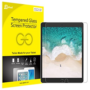 iPad Pro 10.5 Screen Protector, JETech Tempered Glass Screen Protector Film for the new Apple 10.5-inch iPad Pro (2017) - 0904