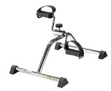 Eva Medical Pedal Exerciser Chrome Frame Fully Assembled no tools required