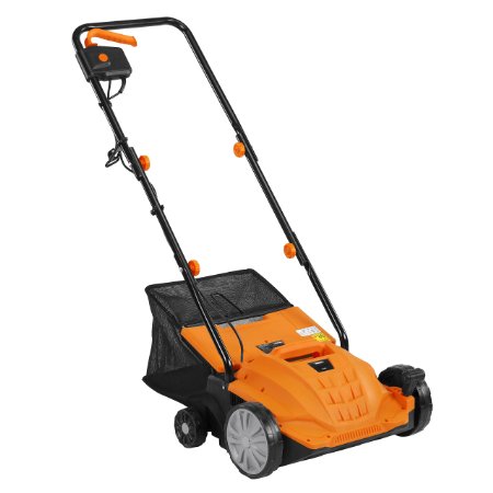 VonHaus 2 in 1 Lawn Dethatcher & Aerator - 12 Amp 13" Corded Electric with 4 Working Depths