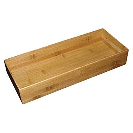 Totally Bamboo Drawer Organizer and Storage Box, 6-Inch by 15-Inch