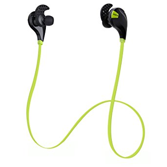 Vastar Bluetooth 4.0 Wireless Stereo Sweatproof Jogger, Running, Sport Headphones Earbuds Earphone with AptX,Mic Hands-free Calling