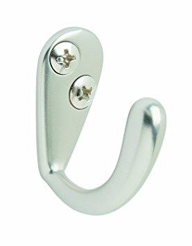 Amerock H55440S Single Prong Hook - Silver