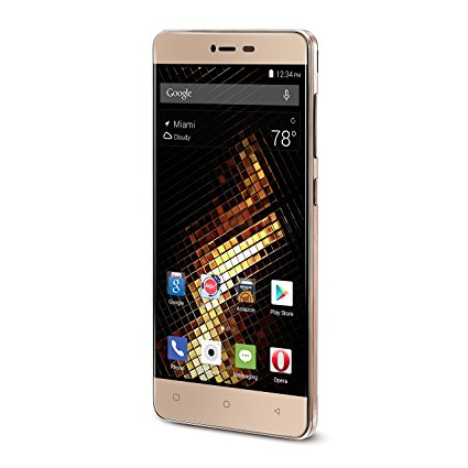 BLU Energy X 2  - With 4000 mAh Super Battery - Global GSM Unlocked Smartphone - Gold