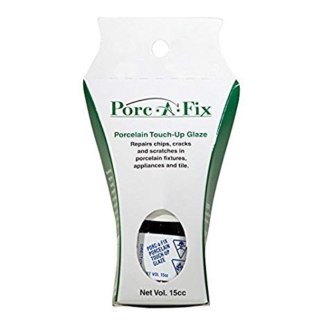 Porc-A-Fix Porcelain TouchUp Repair Glaze for Toto in Cotton White - TO-01 by Fixture-fix