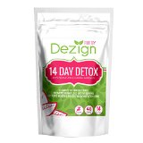Fit By Dezign 14 Day Detox Tea  Colon Cleanse Weight Loss  Organic and All Natural Teatox  Appetite Suppressant  Reduce Bloating