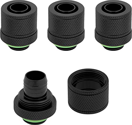 Corsair Hydro X Series Xf Compression 10/13mm (3/8"/ 1/2") ID/OD Fittings Four Pack