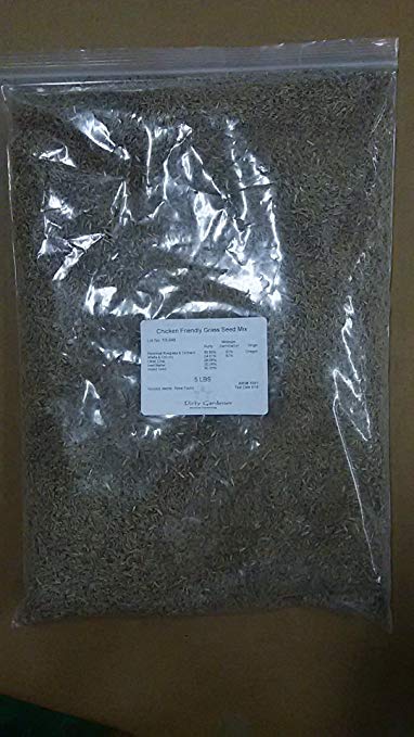 The Dirty Gardener Chicken Forage Feed Seed Blend, 5 Pounds