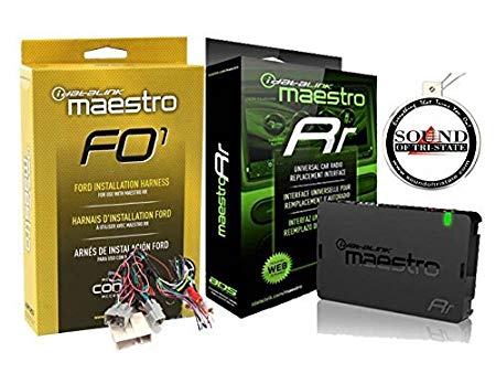 ADS Maestro ADS-MRR iDataLink Steering Wheel Interface w/HRN-RR-FO1 T Harness 2006 UP Ford a Free SOTS Air Freshener