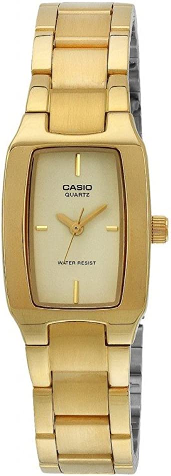 Casio #LTP1165N-9C Womens Metal Fashion Gold Tone Casual Analog Watch