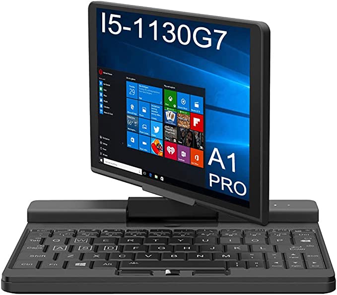 One Netbook A1 PRO Engineer PC [CPU 11th Gen Core I5-1130G7] Micro PC- 7 Inches Touch Screen Network Laptop Tablet PC Win 11 OS Pocket Micro PC Computer,16GB RAM (16GB/512GB)