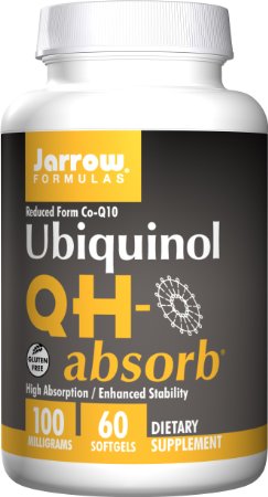 Jarrow Formulas QH-Absorb, High Absorption / Enhanced Stability, 100 mg, 60 Softgels