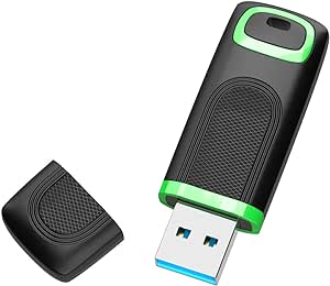 KEXIN Clé USB 3.0 128Go Clef USB 128 Go 3.0 Rapide Mémoire USB Flash 128 Giga à Capuchon Pas Cher Fonctionne pour Ordinateurs, Console de Jeux, PC