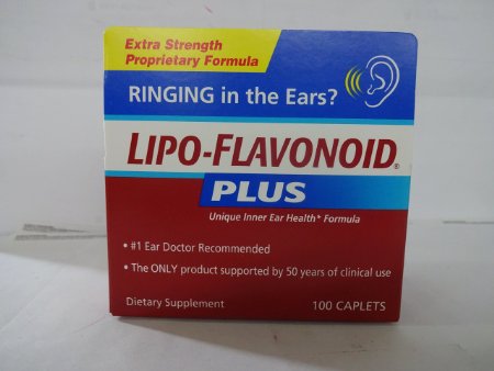 Lipo-Flavonoid PLUS Extra Strength Ear Health Caplets, 100 ct (Quantity of 1)