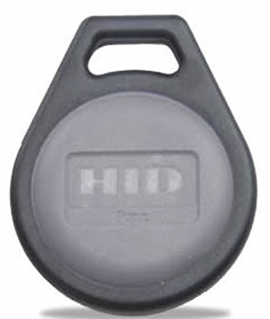 HID Corporation 1346 ProxKey III Key Fob Proximity Access Card Keyfob, 1-1/4" Length x 1-1/2" Height x 15/64" Thick (Pack of 60)