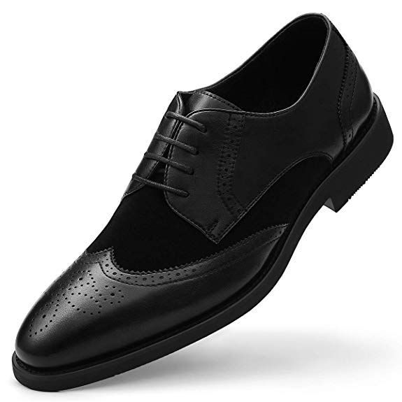 Men’s Monk-Strap Buckle Loafer Slip On Dress Shoes