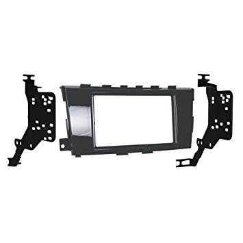 Metra 95-7617GHG Double DIN Dash Kit for Select 2013-Up Nissan Altima Vehicles (Black)