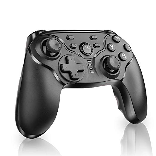 AnvFlik Wireless Game Controller for Nintendo Switch,Support Version 6.2.0,Bluetooth Pro Controller Gaming Gamepad,Premium Quality Remote Joypad for Nintendo Switch,Console Gyro Axis Dual Shock