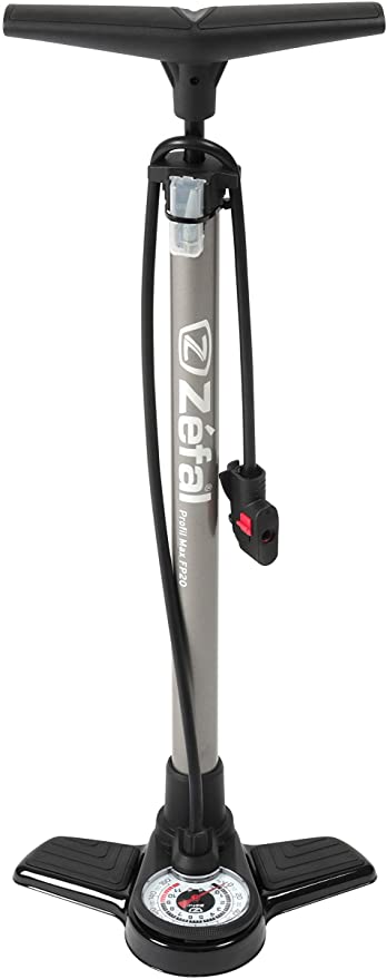 Zefal Unisex's Profil Max FP20 Pump, Silver/Black, One Size