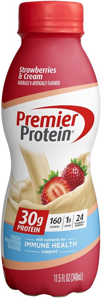 Premier Protein 30g Protein Shake, Strawberries & Cream, 11.5 fl oz